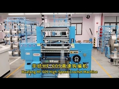 Highly Efficient & Flexible: 609B8 Computerised Industrial Crochet Machine
