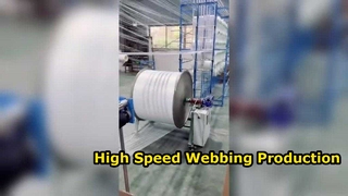 HF 918 B3 High Speed Flat Crochet Machine for Webbing